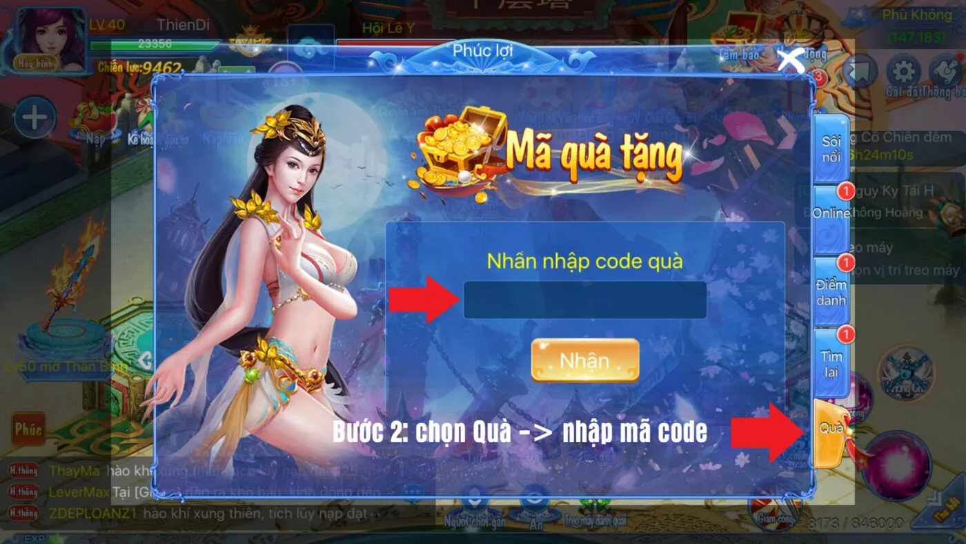 su kien chung tay nhan qua ma thien ky mobile 2